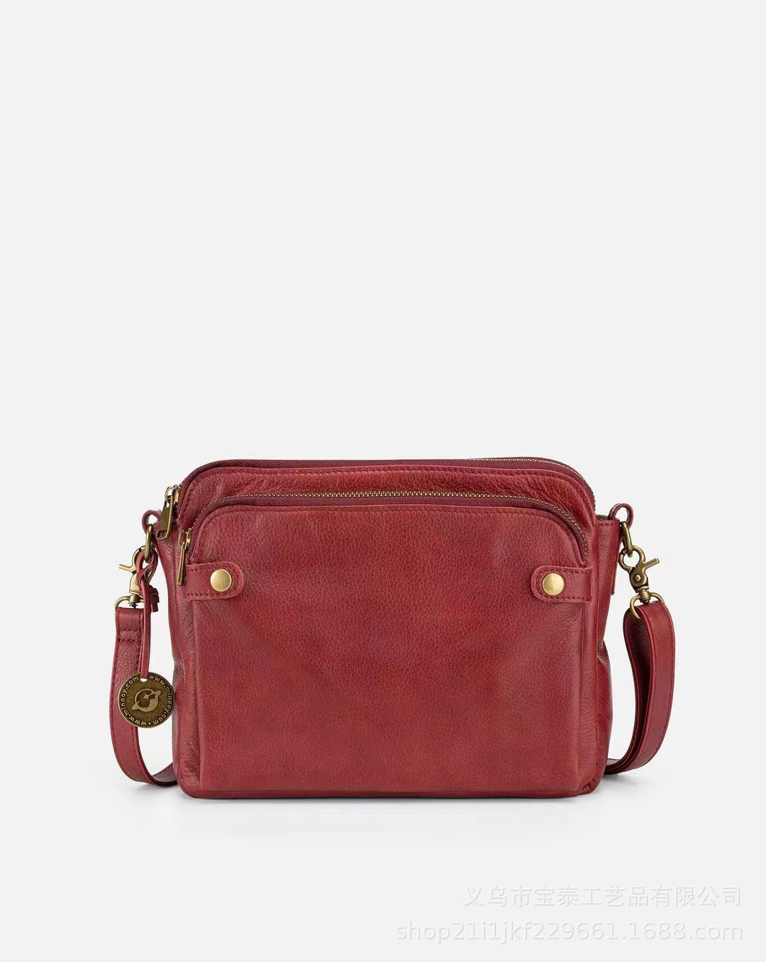 【50% OFF】👜Geantă crossbody din piele cu trei straturi de modă franceză